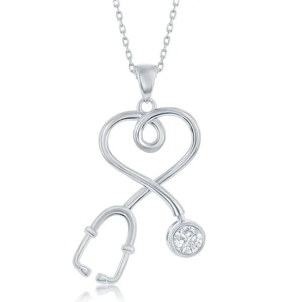 Silver Necklace Banks Jewelers Burnsville, NC