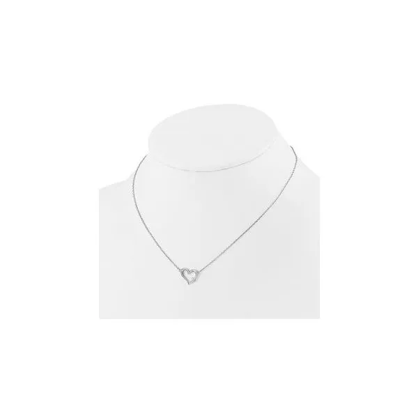 Silver Necklace Image 2 Banks Jewelers Burnsville, NC