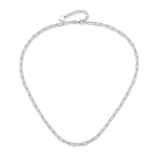 Silver Necklace Image 2 Banks Jewelers Burnsville, NC