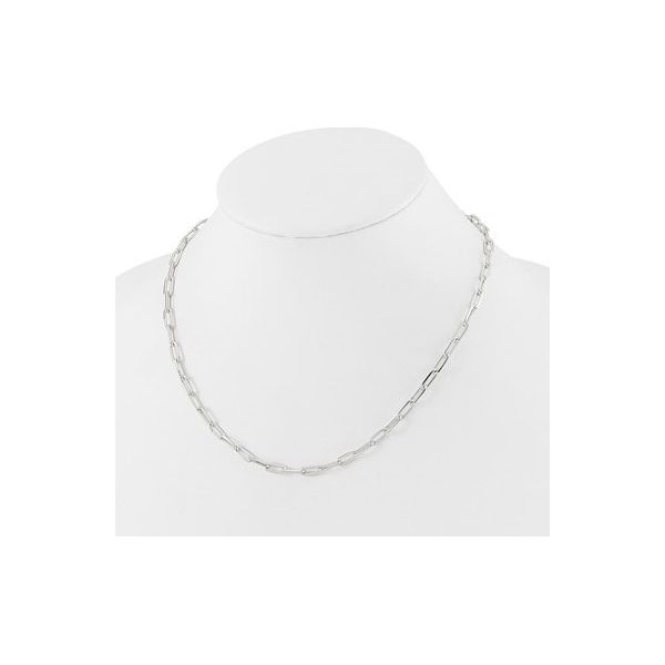 Silver Necklace Image 3 Banks Jewelers Burnsville, NC