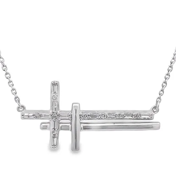Silver Necklace Image 2 Banks Jewelers Burnsville, NC