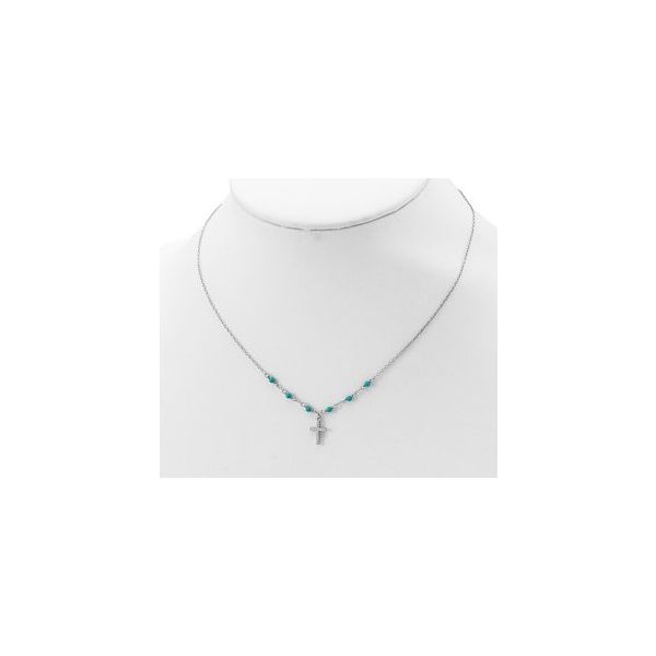 Silver Necklace Image 2 Banks Jewelers Burnsville, NC