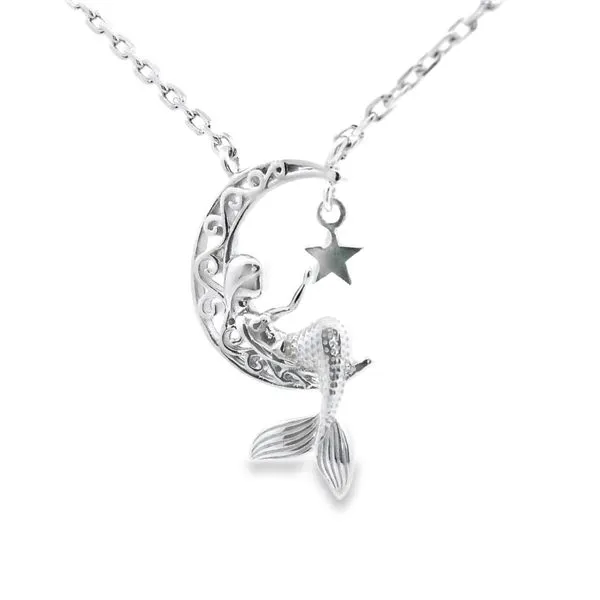 Silver Necklace Image 2 Banks Jewelers Burnsville, NC
