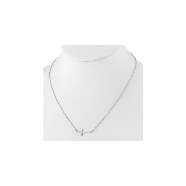 Silver Necklace Image 2 Banks Jewelers Burnsville, NC