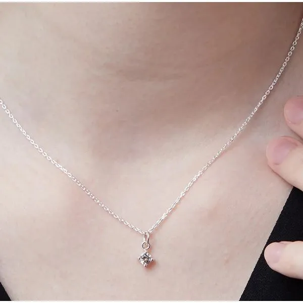 Silver Necklace Image 2 Banks Jewelers Burnsville, NC
