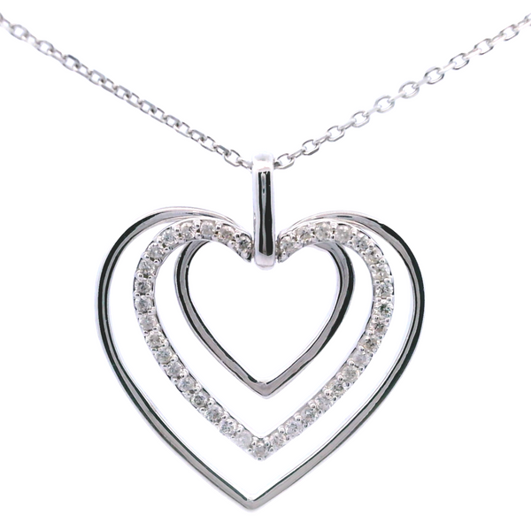 Silver Necklace Image 3 Banks Jewelers Burnsville, NC