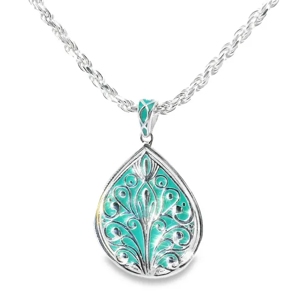 Silver Necklace Image 2 Banks Jewelers Burnsville, NC