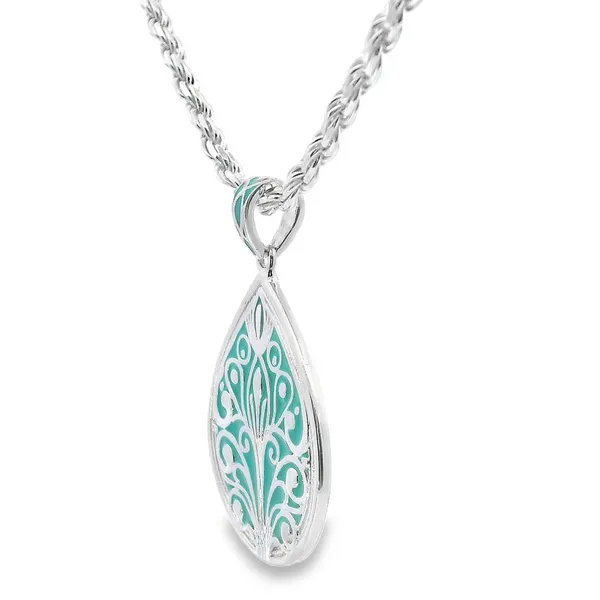Silver Necklace Image 3 Banks Jewelers Burnsville, NC