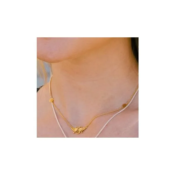 Silver Necklace Image 3 Banks Jewelers Burnsville, NC