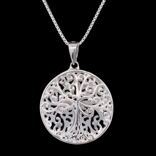 Silver Necklace Image 2 Banks Jewelers Burnsville, NC