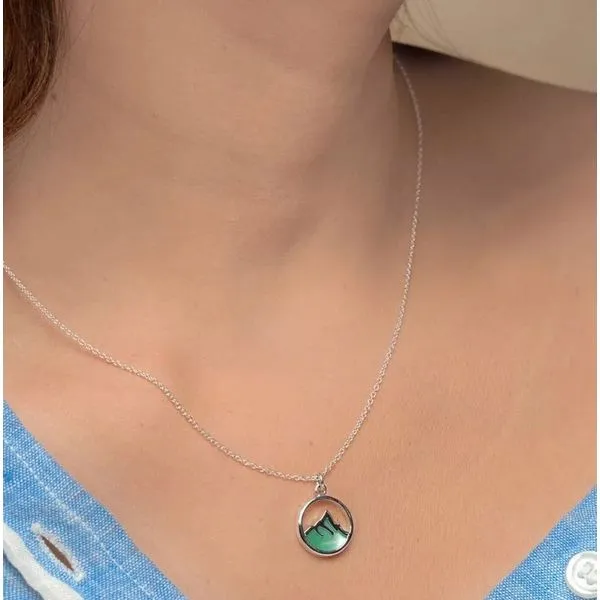 Silver Necklace Image 2 Banks Jewelers Burnsville, NC