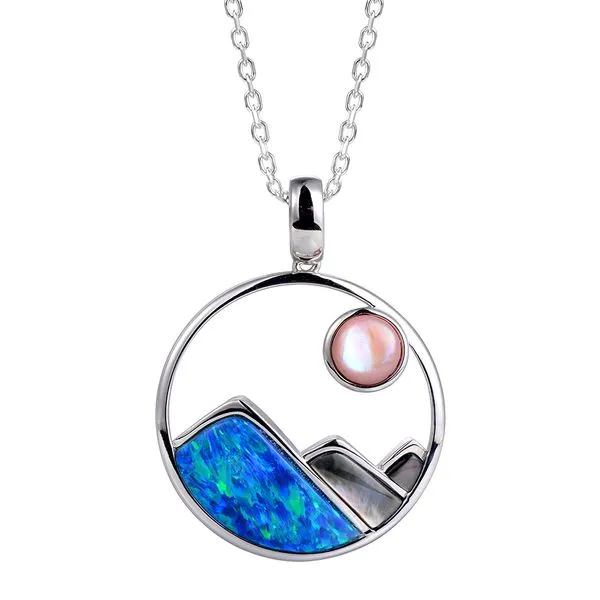 Silver Necklace Banks Jewelers Burnsville, NC