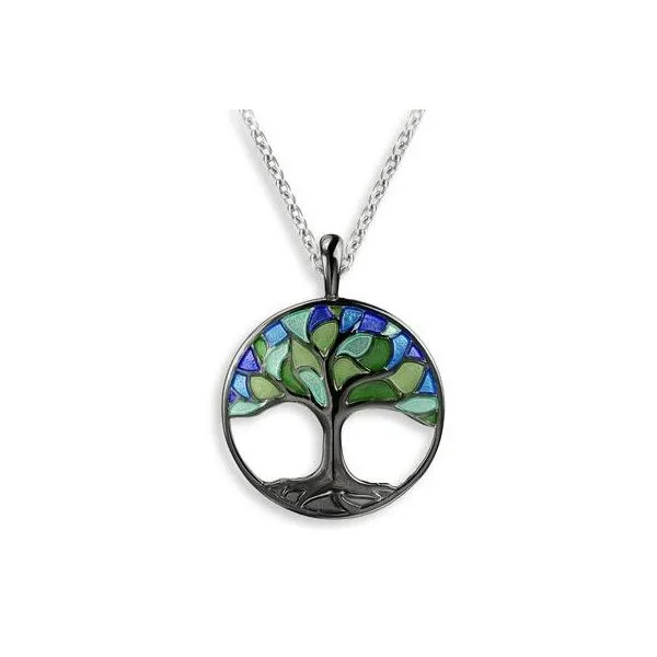 Silver Necklace Banks Jewelers Burnsville, NC