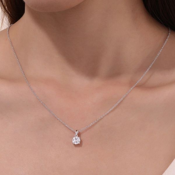 Silver Necklace Image 2 Banks Jewelers Burnsville, NC