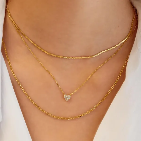 Silver Necklace Image 2 Banks Jewelers Burnsville, NC