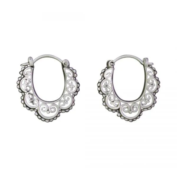Silver Earrings Banks Jewelers Burnsville, NC
