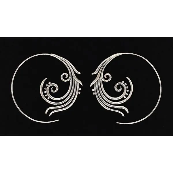 Silver Earrings Banks Jewelers Burnsville, NC