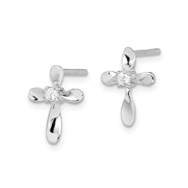 Silver Earrings Banks Jewelers Burnsville, NC