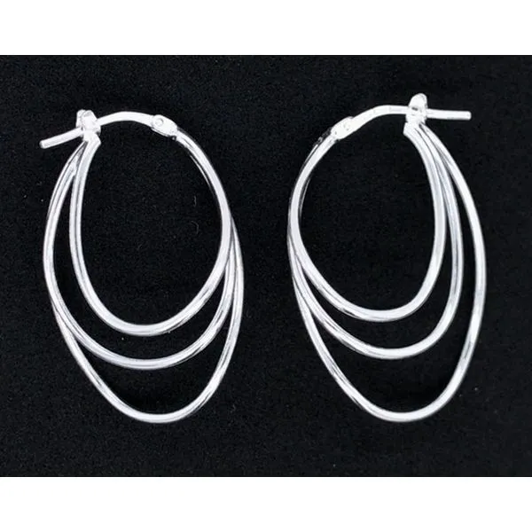 Silver Earrings Banks Jewelers Burnsville, NC