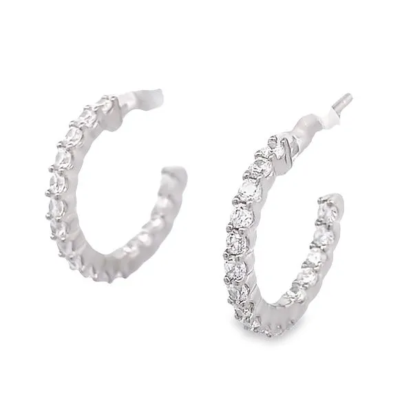 Silver Earrings Banks Jewelers Burnsville, NC