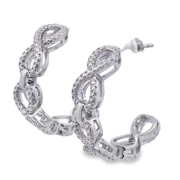 Silver Earrings Image 2 Banks Jewelers Burnsville, NC