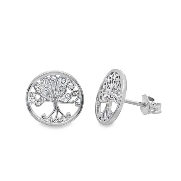 Silver Earrings Banks Jewelers Burnsville, NC