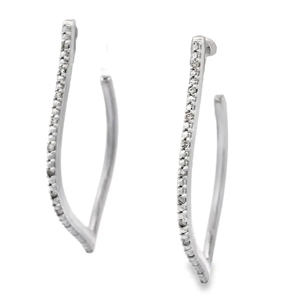Silver Earrings Banks Jewelers Burnsville, NC