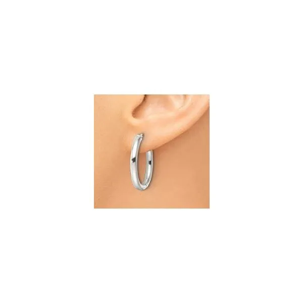 Silver Earrings Image 3 Banks Jewelers Burnsville, NC