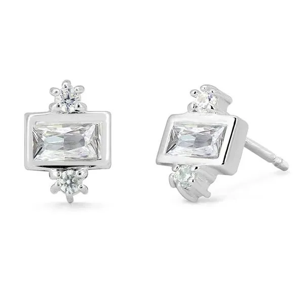 Silver Earrings Banks Jewelers Burnsville, NC