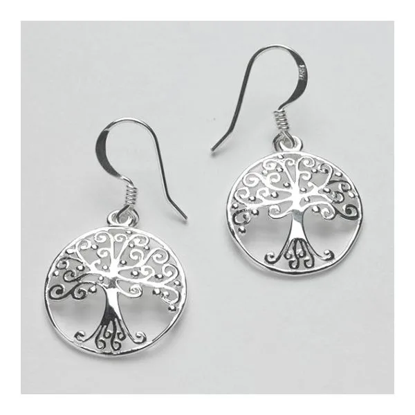Silver Earrings Banks Jewelers Burnsville, NC