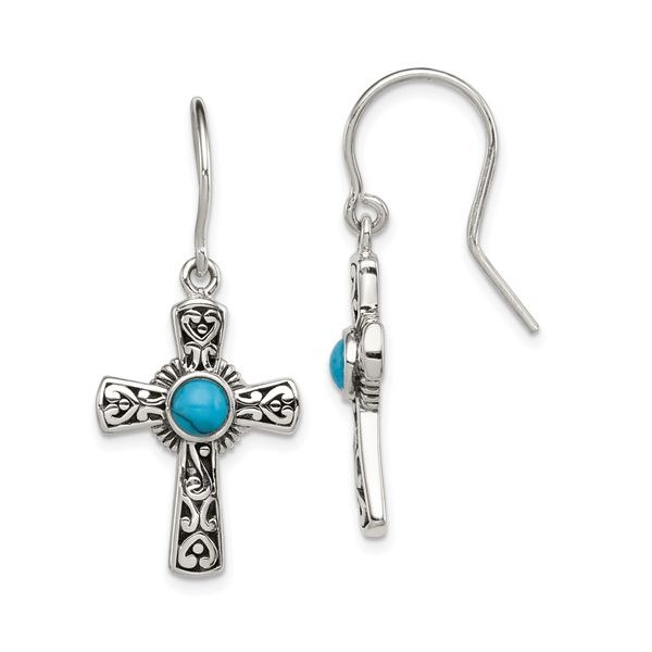 Silver Earrings Image 2 Banks Jewelers Burnsville, NC