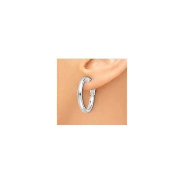 Silver Earrings Image 3 Banks Jewelers Burnsville, NC