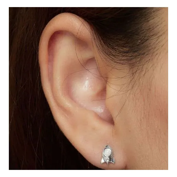 Silver Earrings Image 2 Banks Jewelers Burnsville, NC
