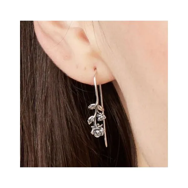 Silver Earrings Image 2 Banks Jewelers Burnsville, NC