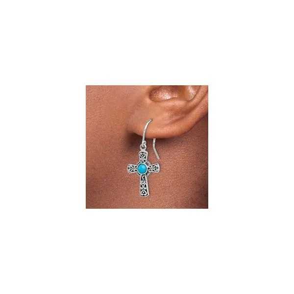 Silver Earrings Image 3 Banks Jewelers Burnsville, NC