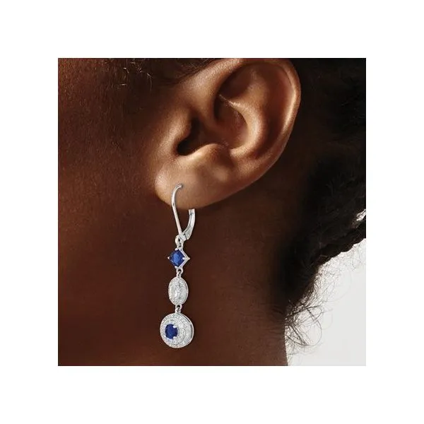 Silver Earrings Image 3 Banks Jewelers Burnsville, NC