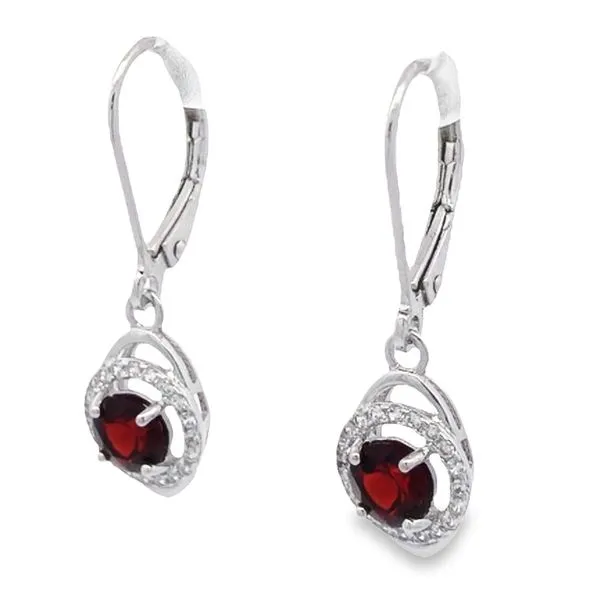 Silver Earrings Image 2 Banks Jewelers Burnsville, NC