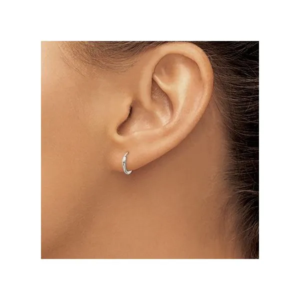 Silver Earrings Image 3 Banks Jewelers Burnsville, NC