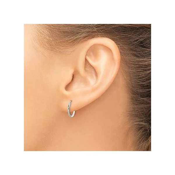 Silver Earrings Image 3 Banks Jewelers Burnsville, NC