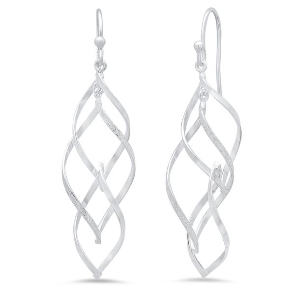 Silver Earrings Banks Jewelers Burnsville, NC