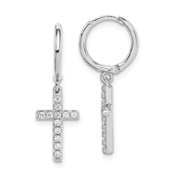 Silver Earrings Image 2 Banks Jewelers Burnsville, NC