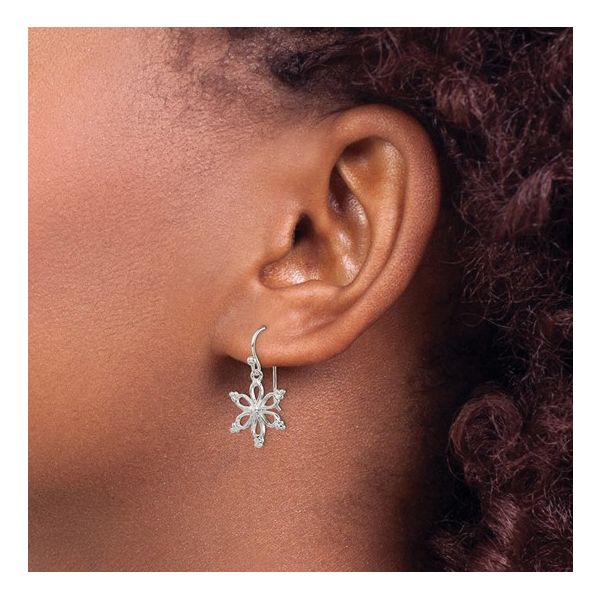 Silver Earrings Image 2 Banks Jewelers Burnsville, NC