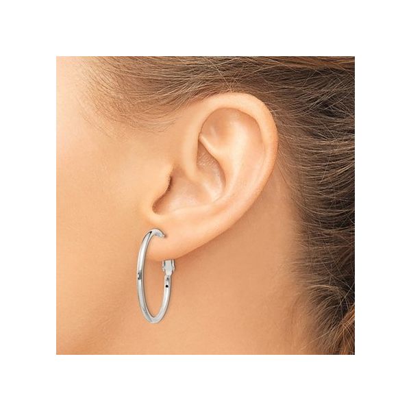 Silver Earrings Image 2 Banks Jewelers Burnsville, NC