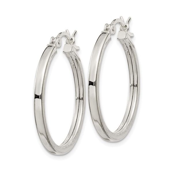 Silver Earrings Image 2 Banks Jewelers Burnsville, NC