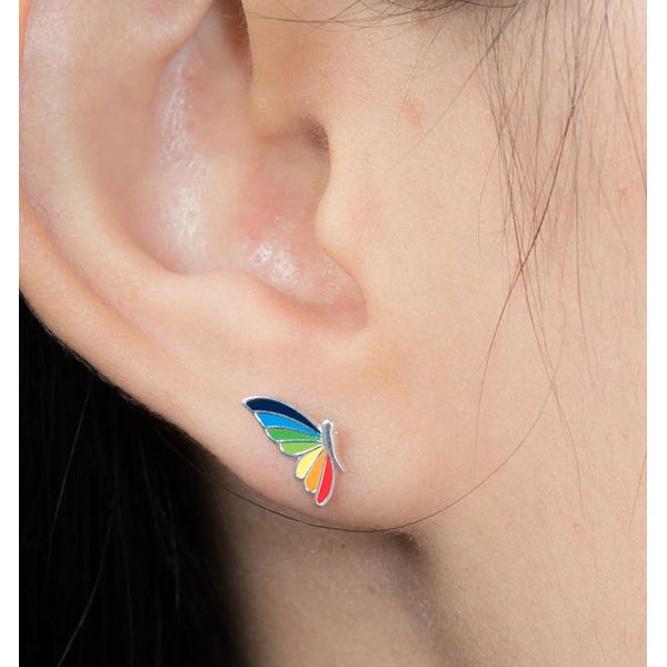 Silver Earrings Image 2 Banks Jewelers Burnsville, NC