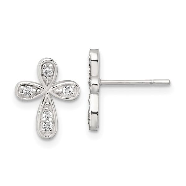 Silver Earrings Image 2 Banks Jewelers Burnsville, NC