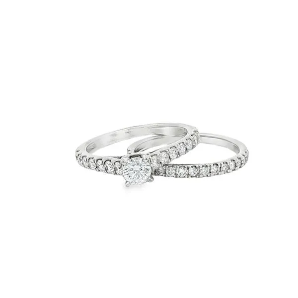 DDG  Diamond Engagement Ring and Wedding Band Set Barnes Jewelers Goldsboro, NC