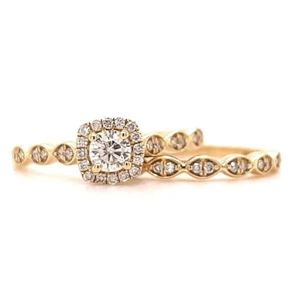 AMERICAN RING SOURCE  Diamond Wedding Band, 14KT Yellow Gold, 0.07CTTW Round, Size 7  18391 Image 2 Barnes Jewelers Goldsboro, NC