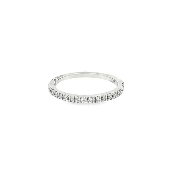 SIMPLY DIAMOND  Prong Set Diamond Band, 14KT White Gold, 0.31CTTW Round, Size 7  WHR200347EW-B Barnes Jewelers Goldsboro, NC