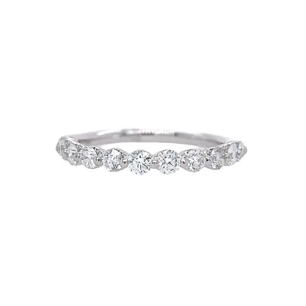 DIAMONDS FOREVER  Shared Prong Diamond Band, 14KT White Gold, 0.75CTTW Round, Color: G/H, Clarity: VS2-SI1, Size 6.5  WB2803N Barnes Jewelers Goldsboro, NC